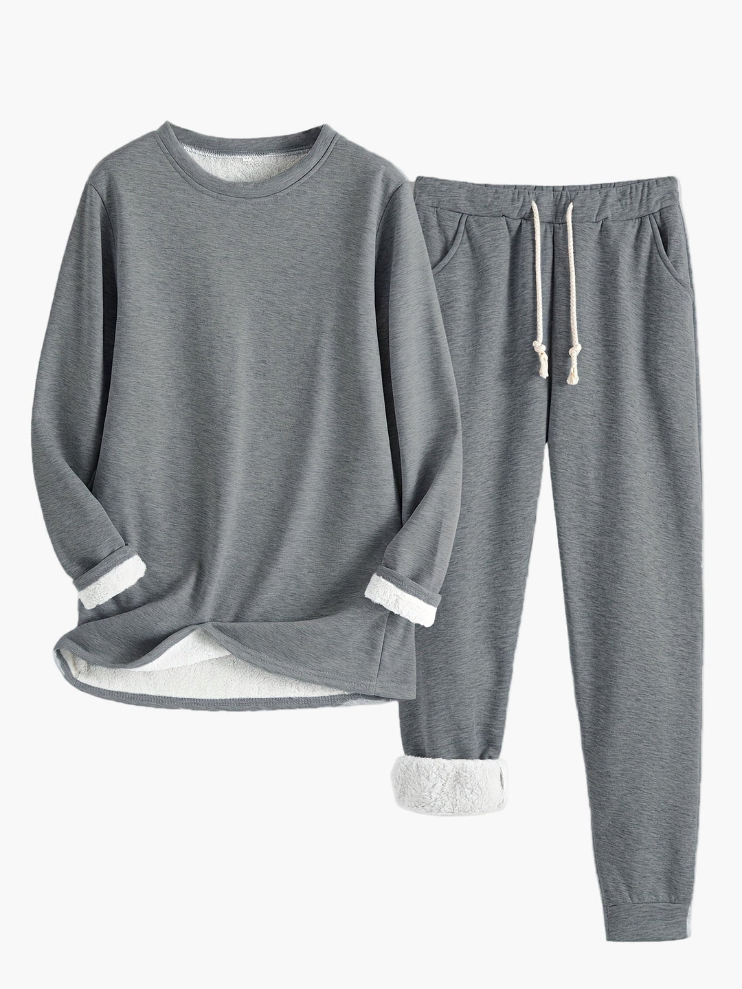 Kvinders Todelte Loungewear Sæt Afslappet Stil 2