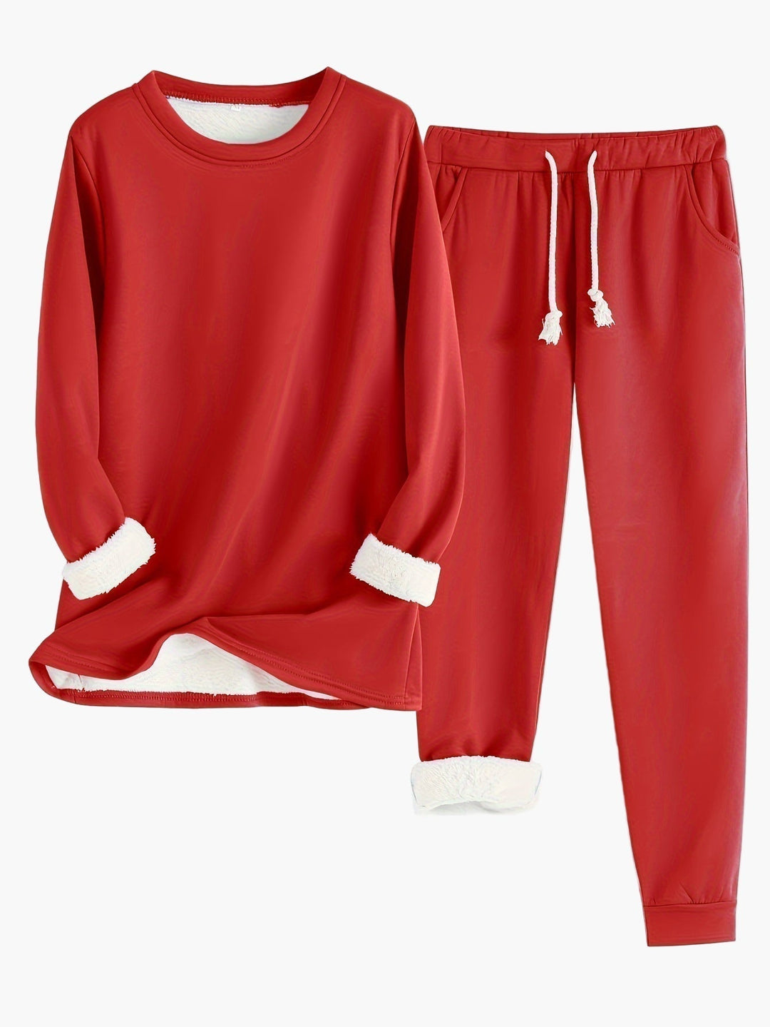 Kvinders Todelte Loungewear Sæt Afslappet Stil 8