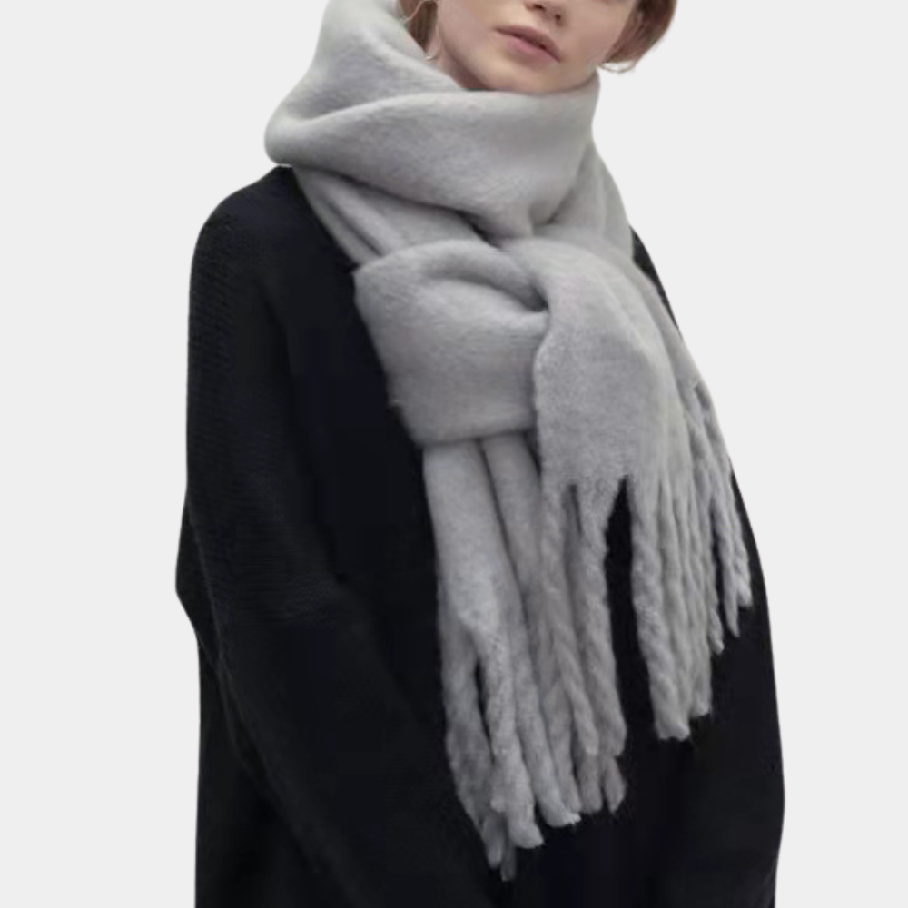 Kvinders Tørklæde i Blødt Polyester 3