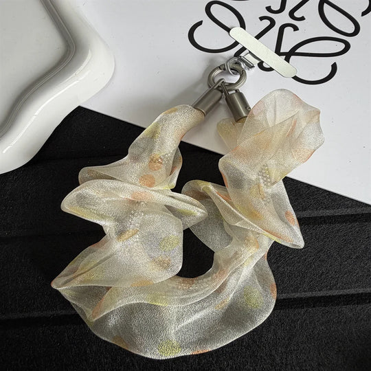 Kvinders Transparent Scrunchie med Sløjfe Design 7