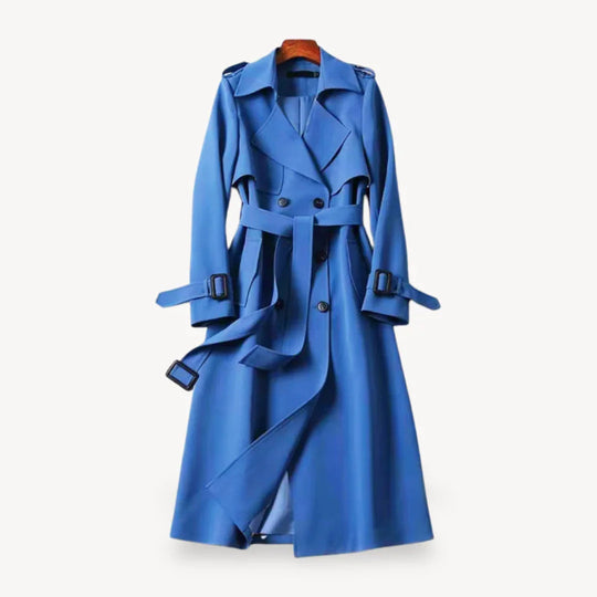 Kvinders Trenchcoat Jakke Klassisk Stil 4