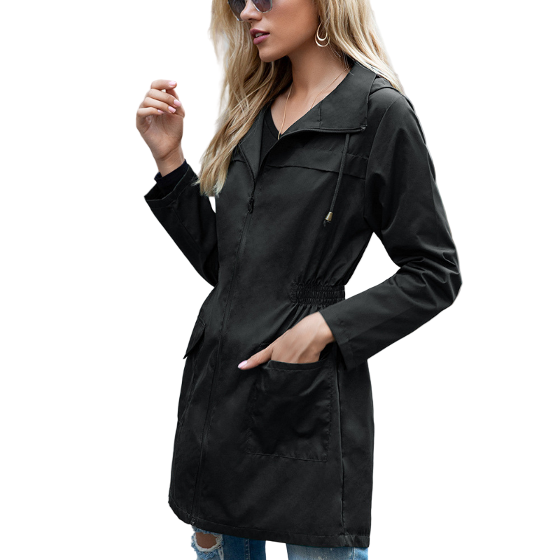 Kvinders Vandtæt Parka Moderne Design 0
