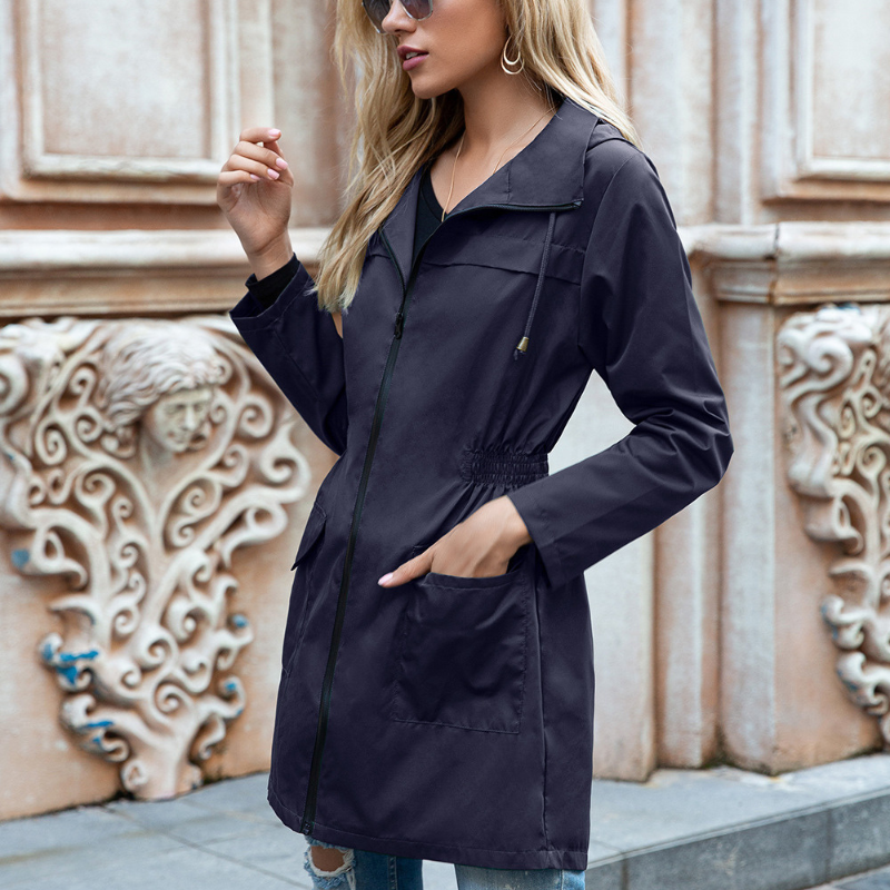 Kvinders Vandtæt Parka Moderne Design 9