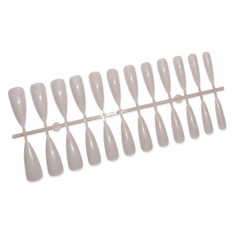 Kvinders kunstige negle med glitrende finish 6