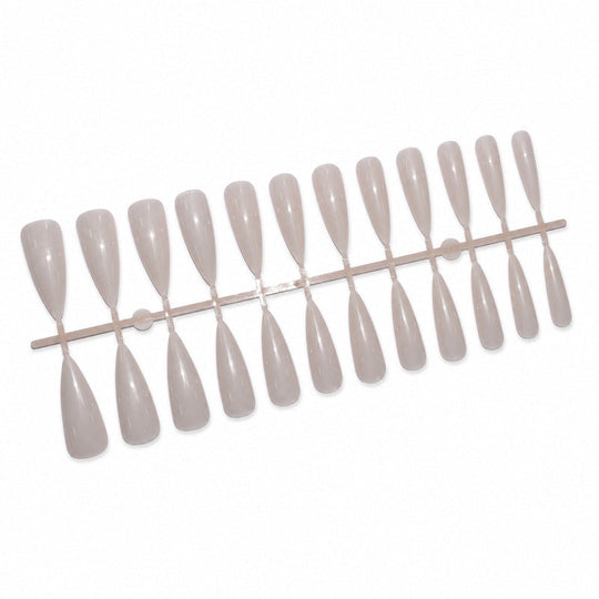 Kvinders kunstige negle med glitrende finish 6