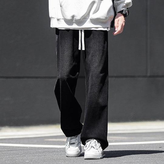 Mænds Baggy Jeans med Brede Ben 1