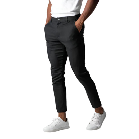 Mænds Chinos Stretchy Moderne Design 0