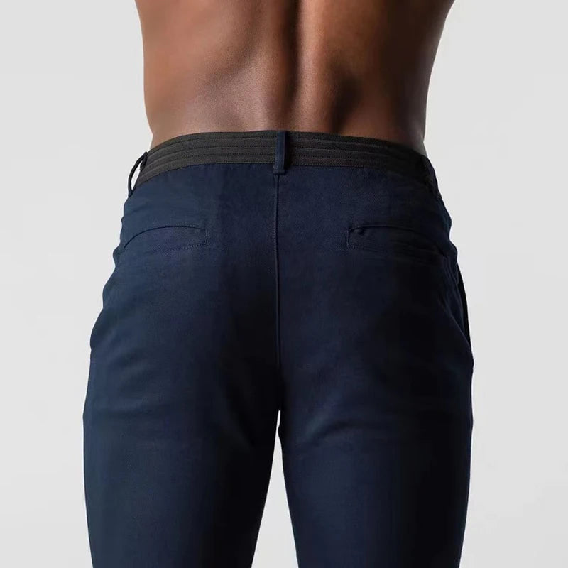 Mænds Chinos Stretchy Moderne Design 6