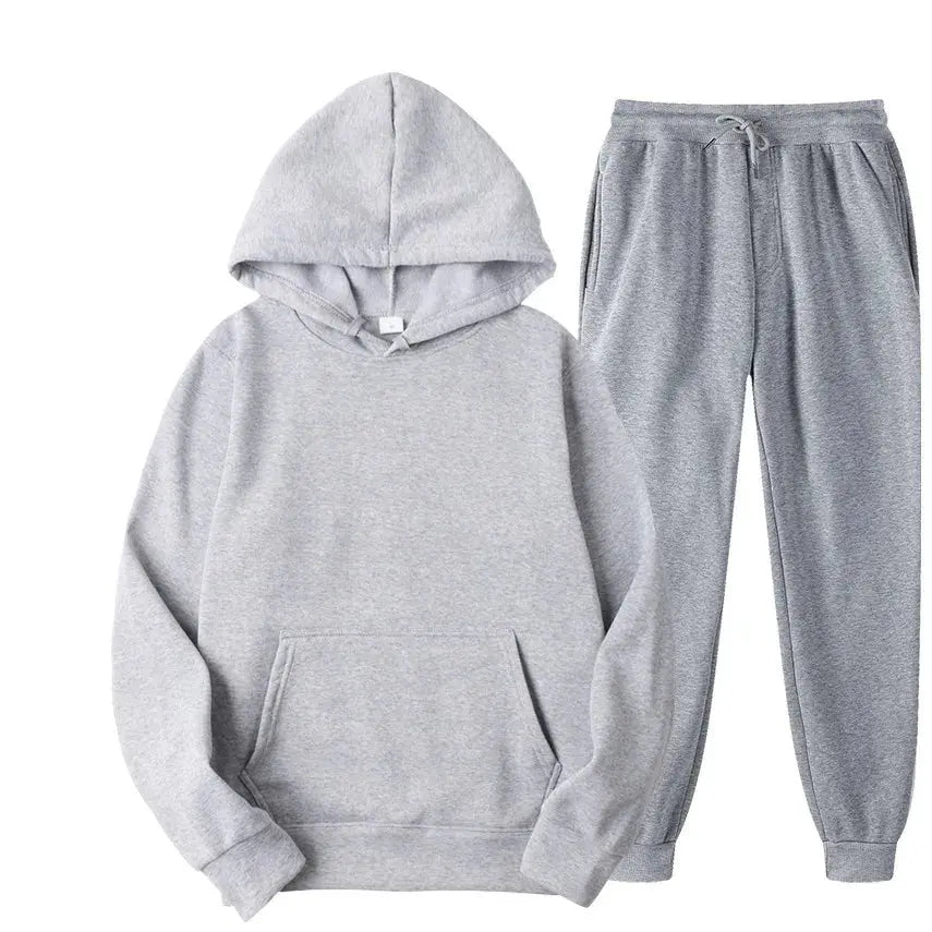 Mænds To-delt Sportset Casual Stil 1