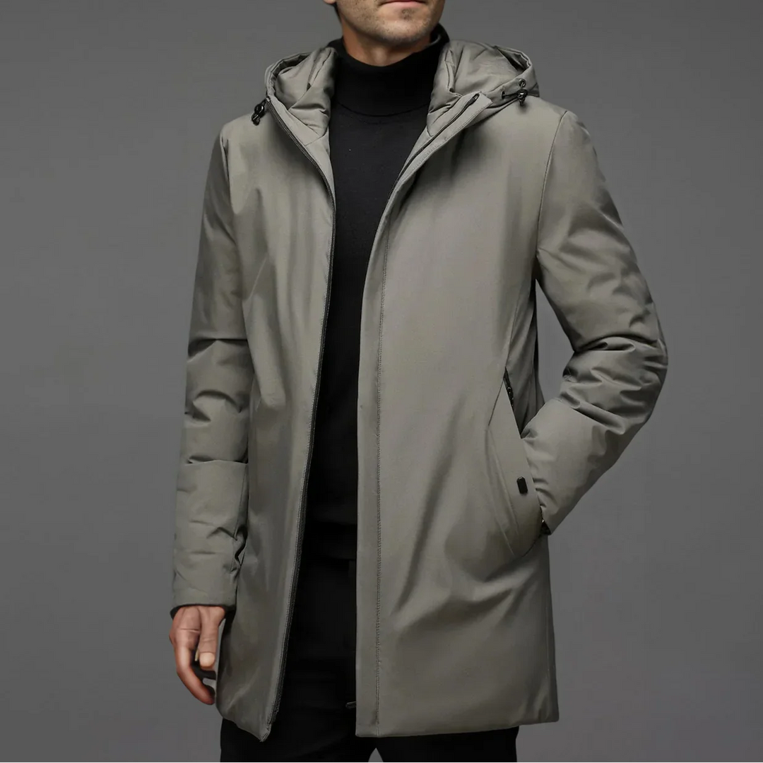 Mænds Vinterparka Vindtæt Design 1
