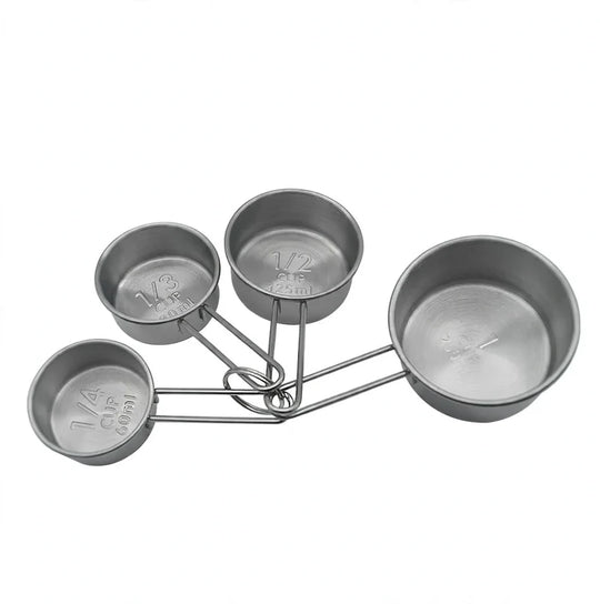 Måleskesæt til køkken 4 dele praktisk design 0