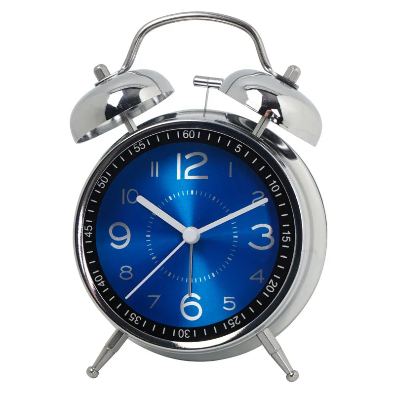 Metal Analog Vækkeur Klassisk Design 2