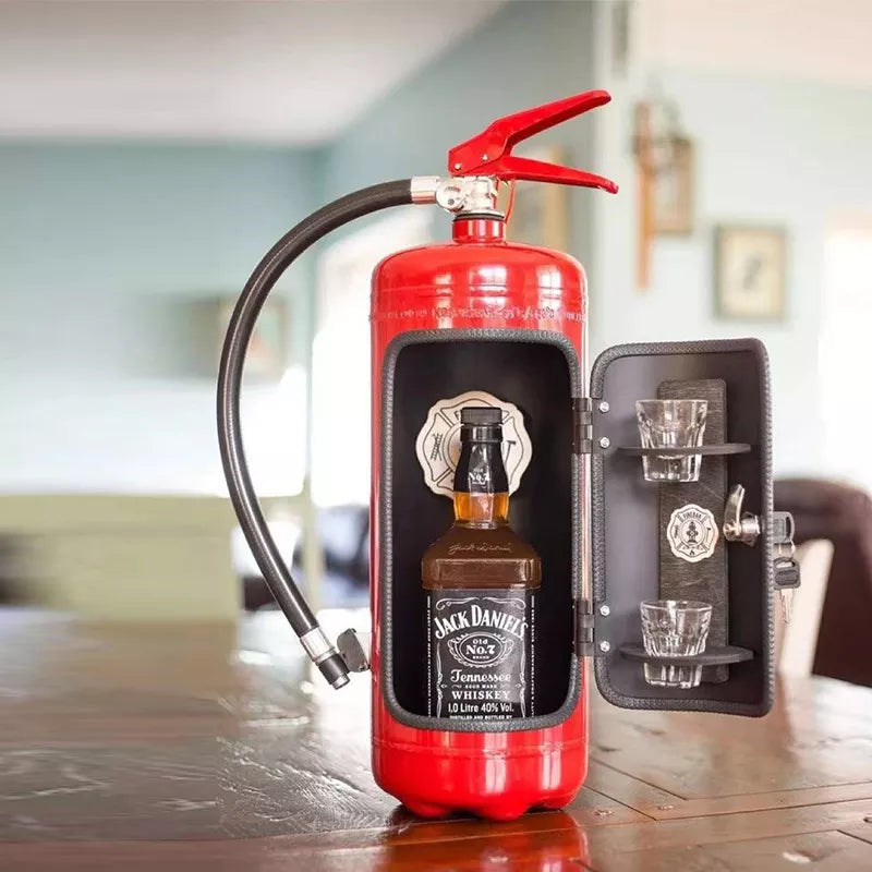Minibar Ildslukker Design Med Skjult Opbevaring 1