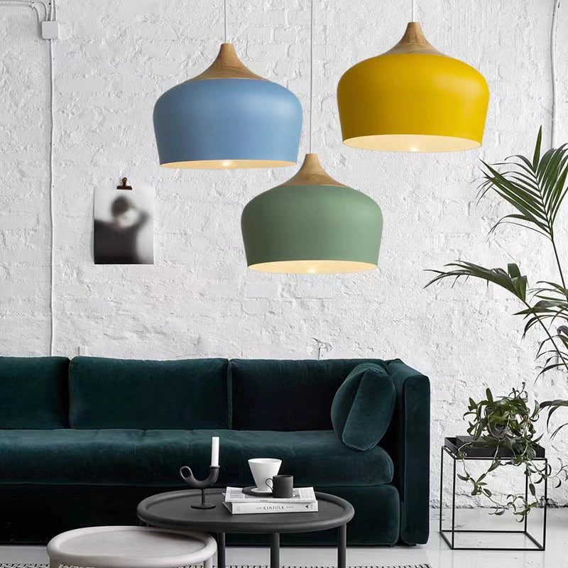 Minimalistisk Pendel Lampe Macaron Design 5
