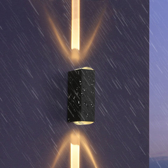 Moderne Udendørs Væglampe Rektangulær LED Belysning 6