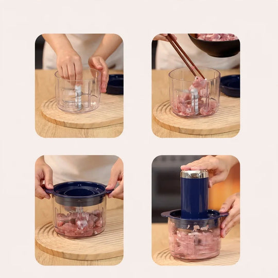 Multifunktionel Elektrisk Foodprocessor til Kvinder og Mænd 3