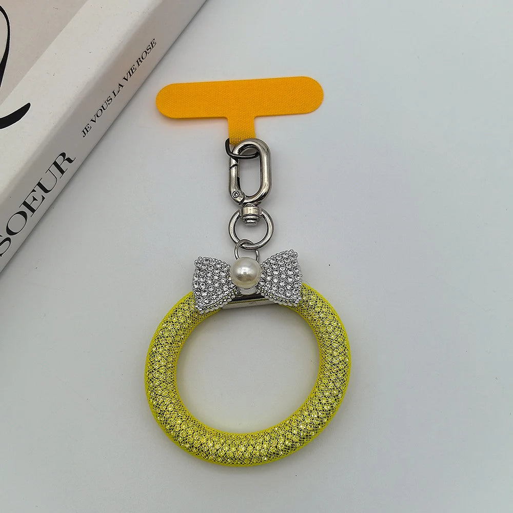 Nøglering med Rhinestone Sløjfe til Kvinder 2