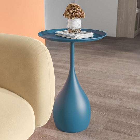 Rundt Metalbord med Fod i Moderne Stil 7