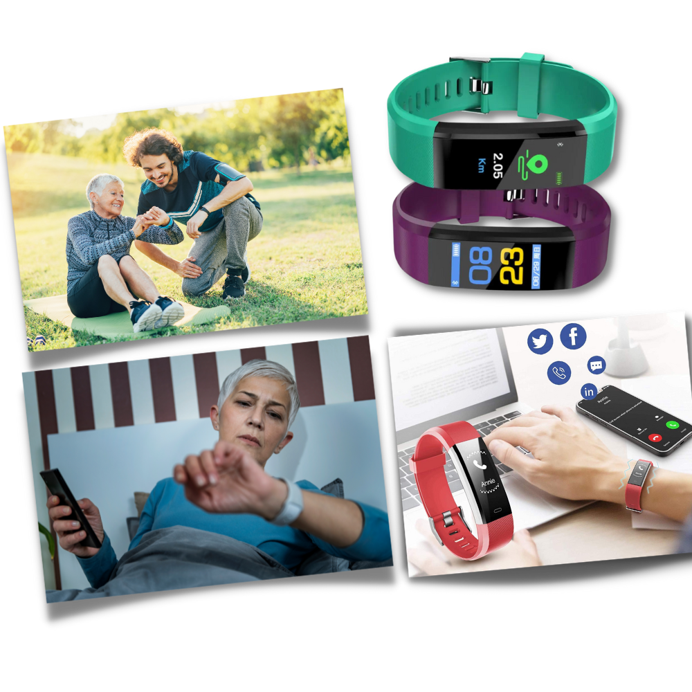 Senior Smartwatch Fitness Tracker Vandtæt 6
