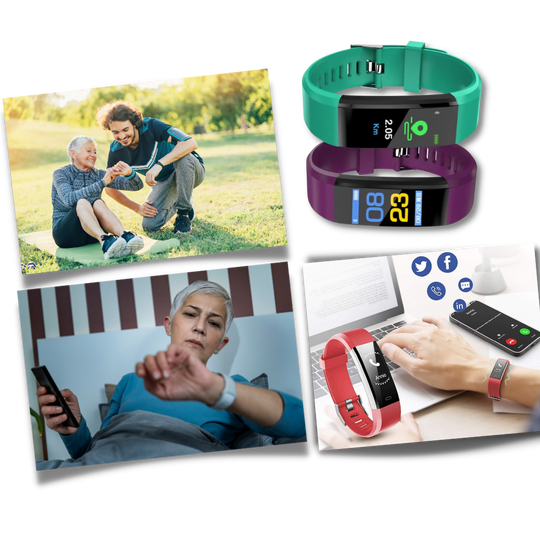 Senior Smartwatch Fitness Tracker Vandtæt 6