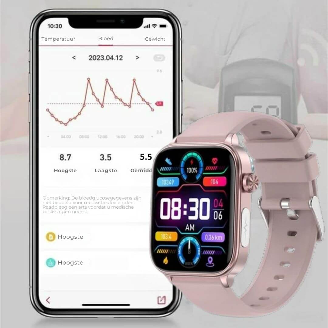 Senior Smartwatch med SOS og GPS-sporing 6