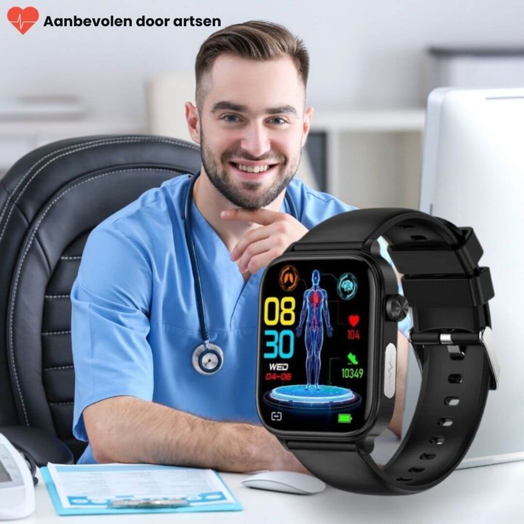 Senior Smartwatch med SOS og GPS-sporing 8