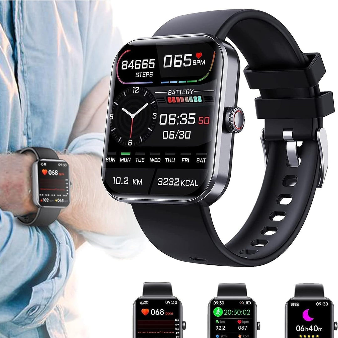 Smartwatch med Glukoseovervågning og Aktivitetssporing 4