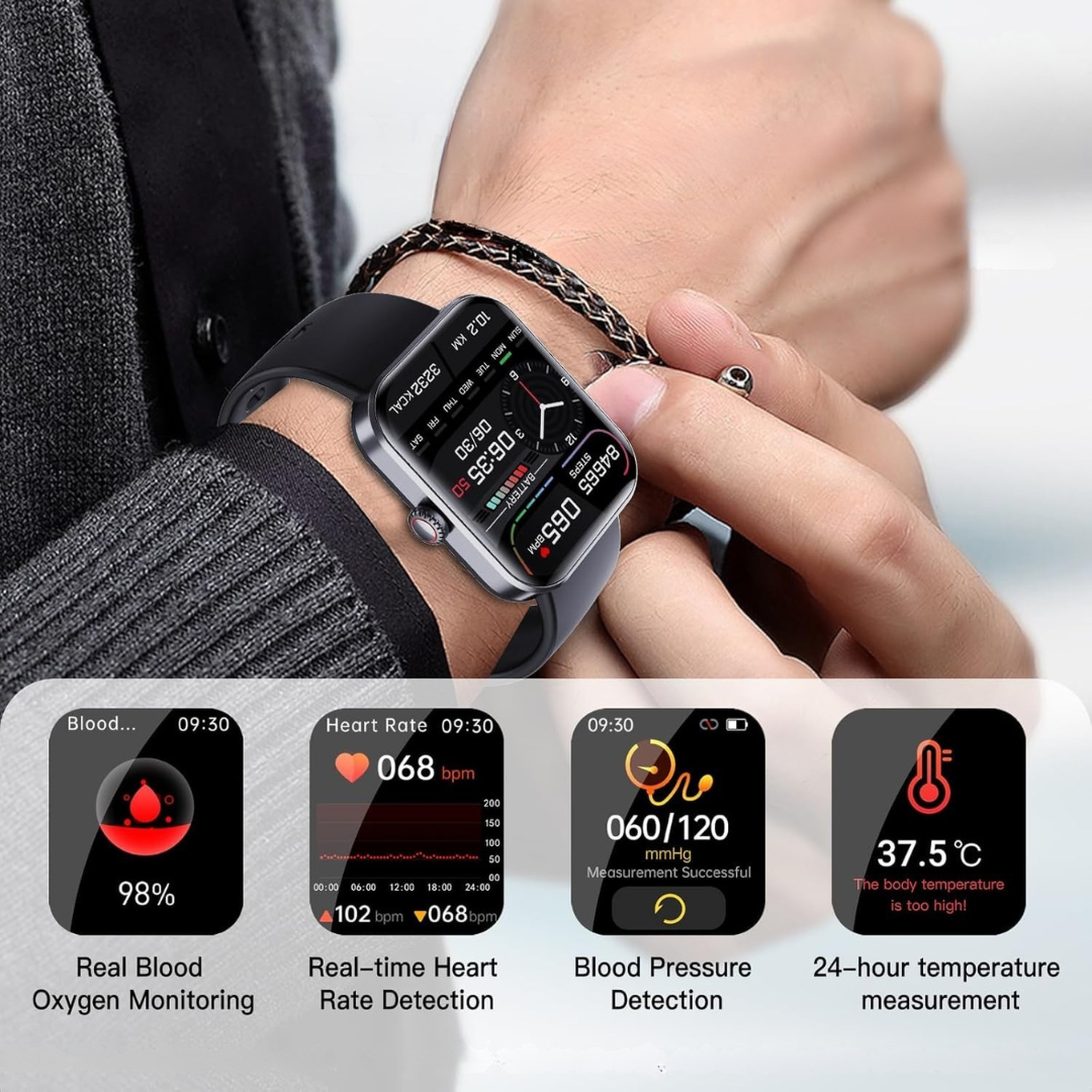 Smartwatch med avanceret sundhedsovervågning 3
