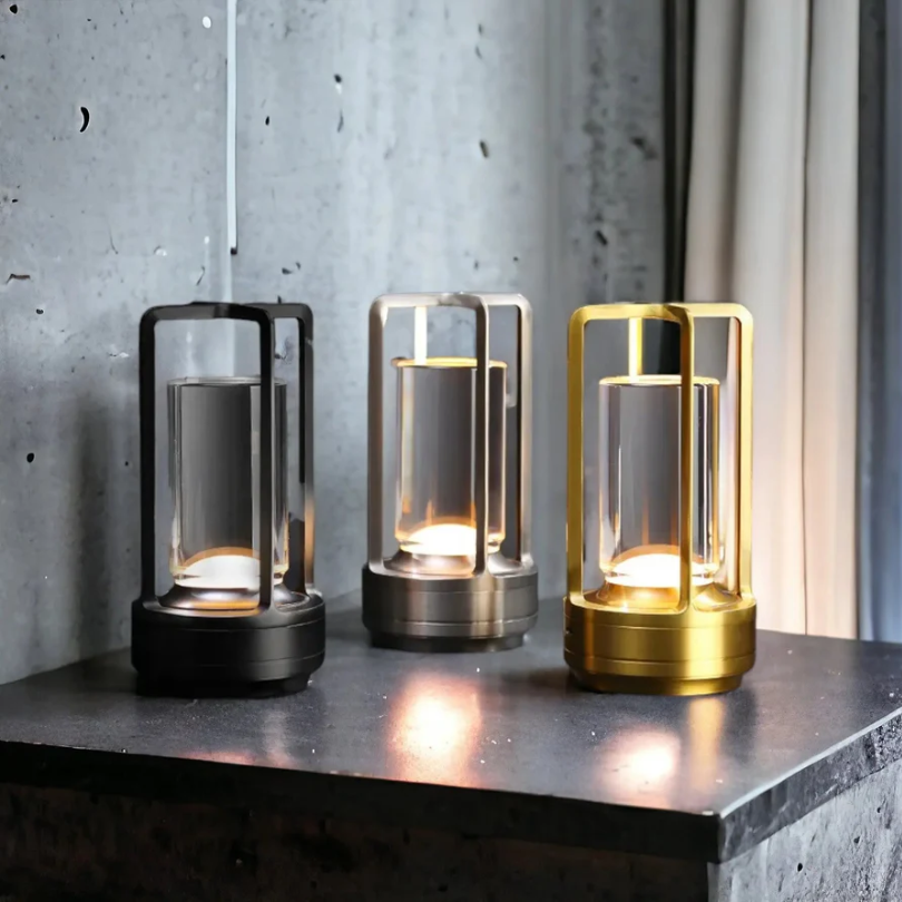 Trådløs LED Bordlampe Skandinavisk Design 2