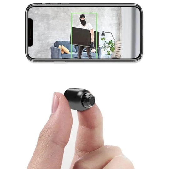 Trådløst Mini WiFi Sikkerhedskamera 2-pak med Vidvinkel og Nattesyn 7