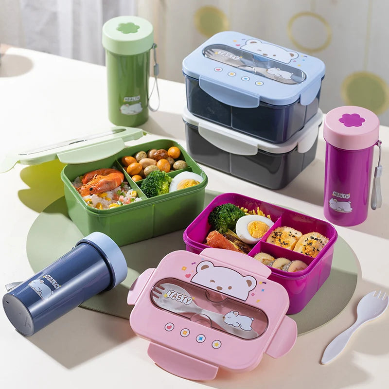 Unisex Bento Madkasse Multifunktionel Design 7