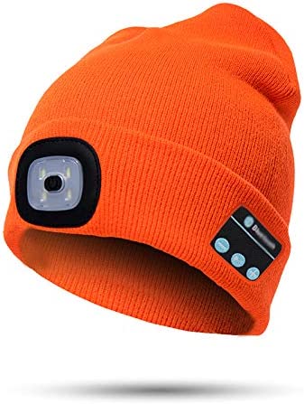Unisex Bluetooth Hue med Indbygget LED Lys og Trådløse Hovedtelefoner 9