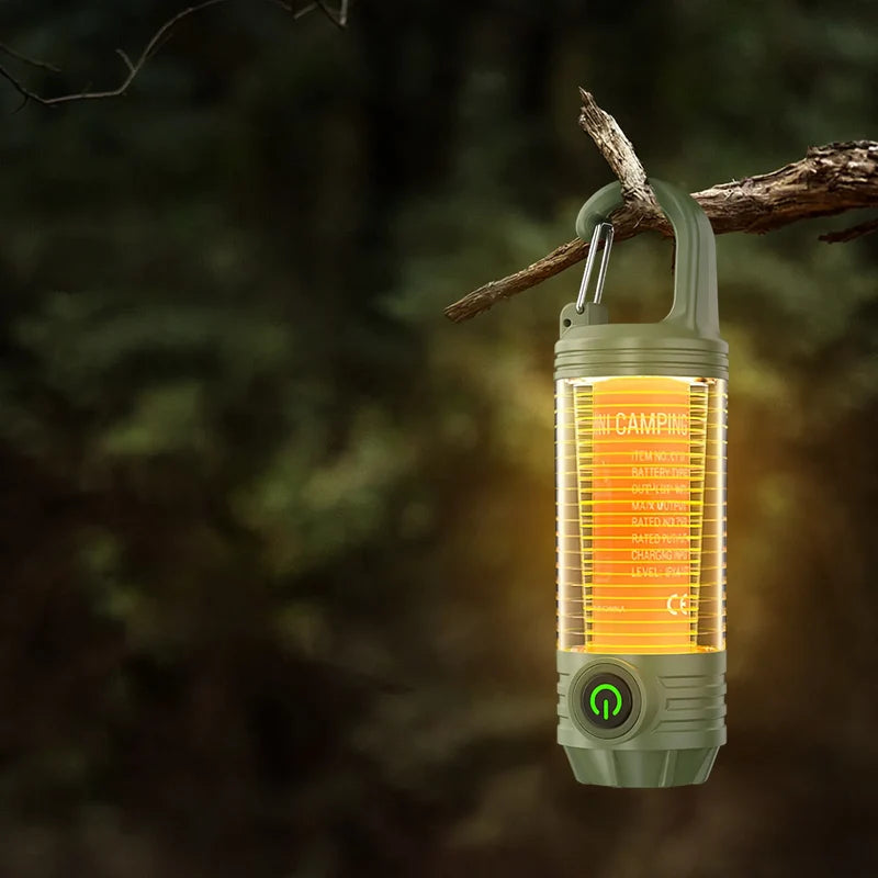 Unisex Campinglampe LED Bærbar Genopladelig 3