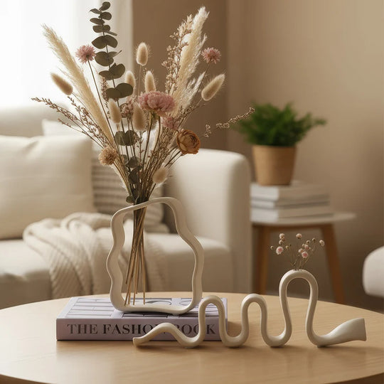 Unisex Geometric Vase for Modern Home Decor 1