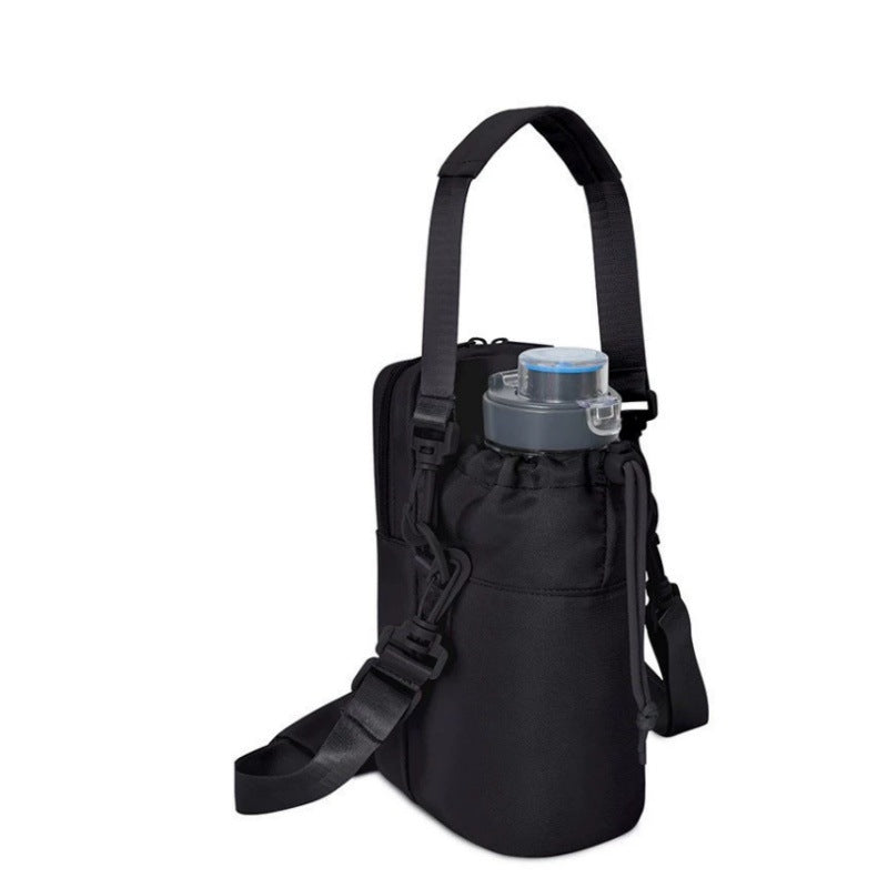 Unisex Isoleret Vandflaskeholder med Lommer og Justerbar Rem 1