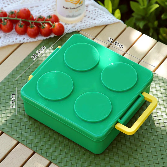 Unisex Madopbevaringsbeholder med LEGO-inspireret Design 7