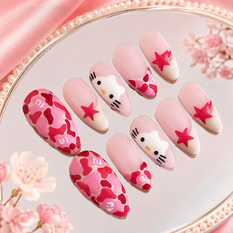 Unisex Nail Art Sæt Kreativt Design 1