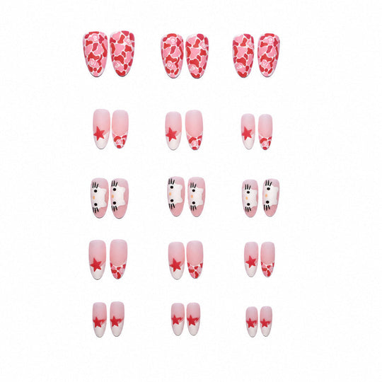 Unisex Nail Art Sæt Kreativt Design 3