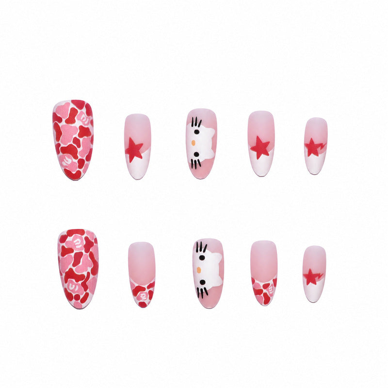 Unisex Nail Art Sæt Kreativt Design 4