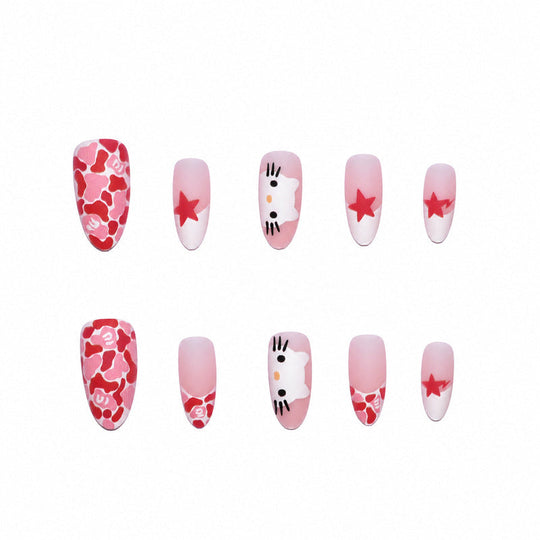 Unisex Nail Art Sæt Kreativt Design 4