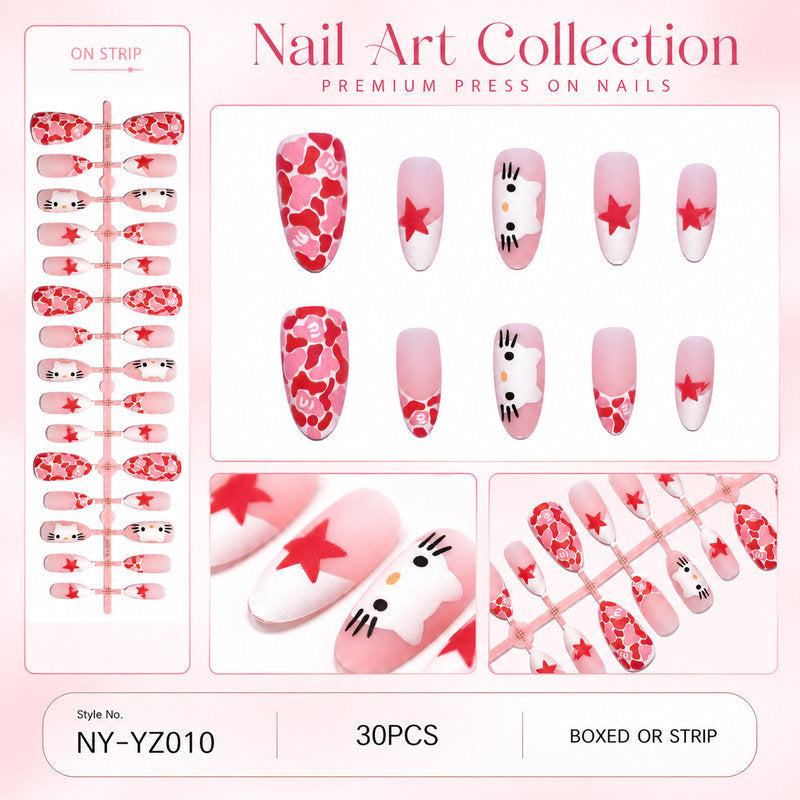 Unisex Nail Art Sæt Kreativt Design 6