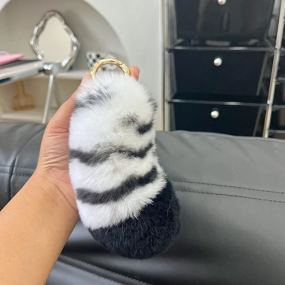 Unisex Nøglering med Poteaftryk Design 2