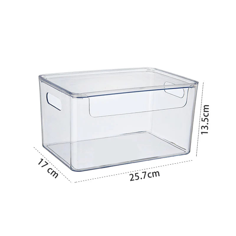 Unisex Opbevaringsbakke Transparent Stabelbar 6