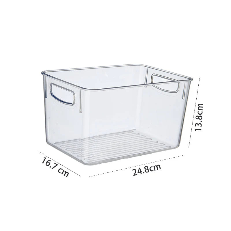 Unisex Opbevaringsbakke Transparent Stabelbar 7