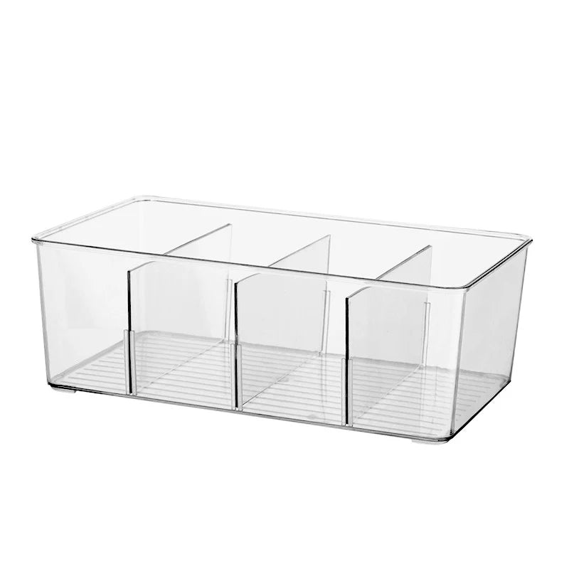 Unisex Opbevaringslåg Transparent Fladt Design 6