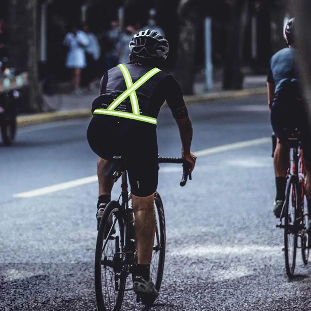 Unisex Reflektor Løbe- og Cykelsikkerhedsvest med Lomme 1