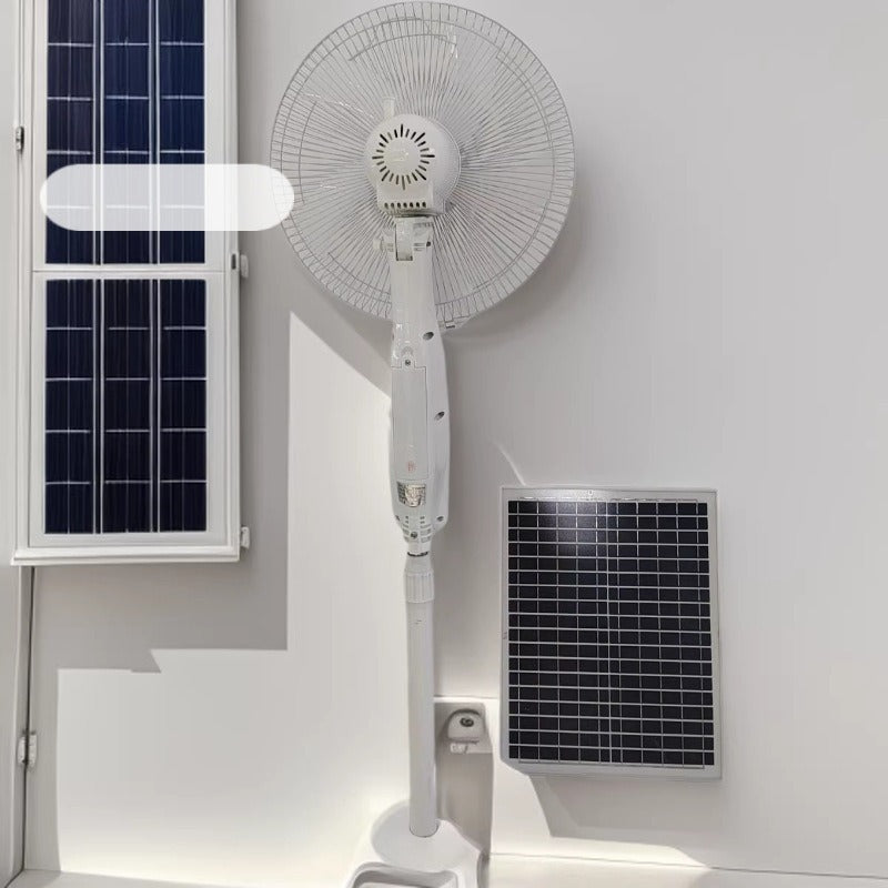 Unisex Standventilator med Solcelledrevet Drift og Smart Control 2