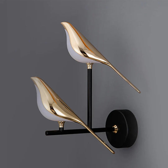 Væglampe i Guld Designet til Elegance 2
