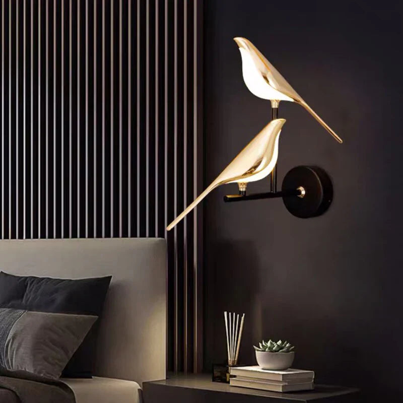 Væglampe i Guld Designet til Elegance 5