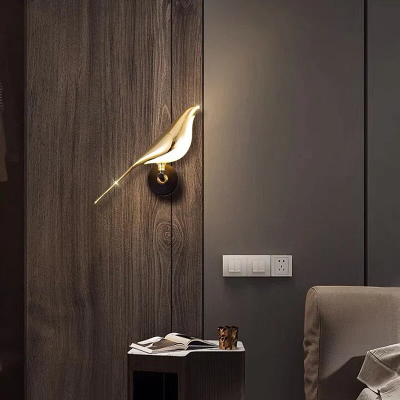 Væglampe i Guld Designet til Elegance 8